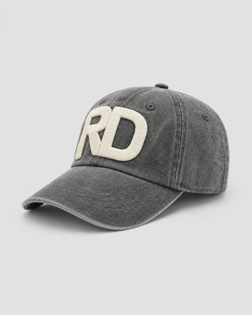 RD ICON WASHED CAP - GREY
